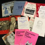 Packet: containing an assorted number of theatre programmes, some signed, including by Hildegard