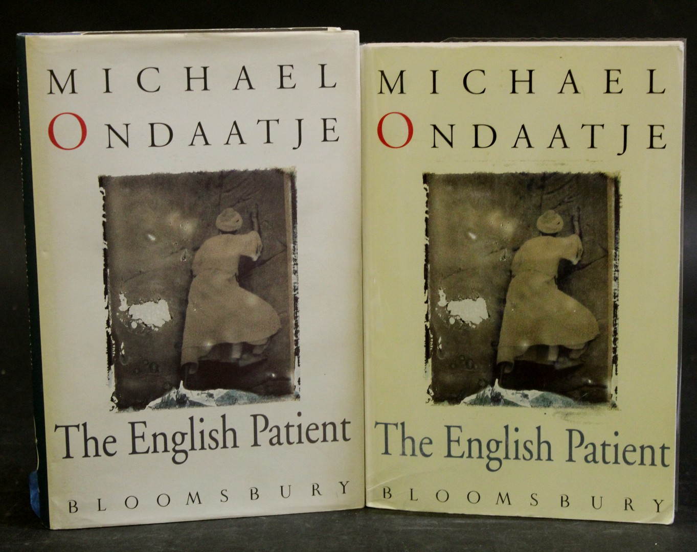 MICHAEL ONDAATJE: THE ENGLISH PATIENT, London, Bloomsbury, 1992, 1st edition, original cloth, dust