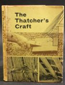 THE THATCHER'S CRAFT, intro John Betjeman, London, Rural Industries Bureau 1961, 1st edition,