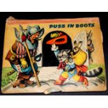 PUSS IN BOOTS ill V Kubasta, London, Bancroft, 1961, Pop-Up book, oblong, 4to, original pictorial