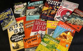 Fourteen assorted Speedway publications including East Anglian Speedway Dec 1949, Norwich & Yarmouth