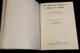 W G BLIGH: THE PRACTICAL DESIGN OF IRRIGATION WORKS, ed F W Woods, London, Constable, 1927, 3rd