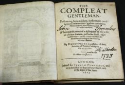 HENRY PEACHAM: THE COMPLEAT GENTLEMAN FASHIONING HIM ABSOLUTE IN THE MOST NECESSARIE AND COMMENDABLE