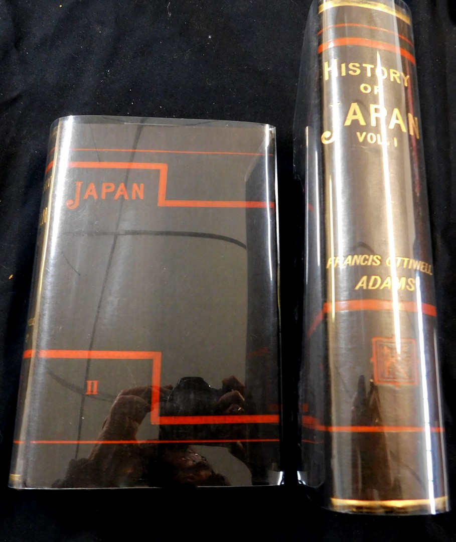 FRANCIS OTTIWELL ADAMS: THE HISTORY OF JAPAN, London, Henry S King & Co, 1875, 2nd edition, revised,