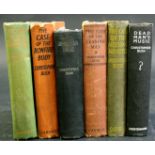 CHRISTOPHER BUSH: 6 titles: DEAD MAN TWICE, London, William Heinemann, 1936, new edition, limp