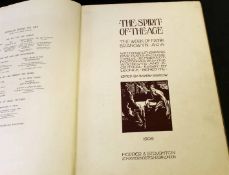 WALTER SHAW SPARROW (ED): THE SPIRIT OF THE AGE, THE WORK OF FRANK BRANGWYN ARA, 4 lithographs, 4