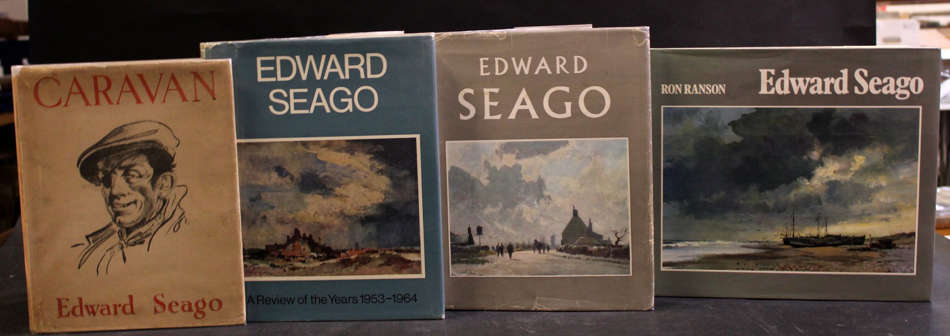 EDWARD SEAGO: CARAVAN, London, Collins, 1937, 1st edition, 4to, original cloth, dust wrapper +