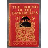 SIR ARTHUR CONAN-DOYLE: THE HOUND OF THE BASKERVILLES, London, George Newnes, 1902, 1st edition,