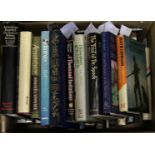 Box: assorted mainly 1st editions, various authors, mainly signed and inscribed "To Jessica