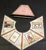 Victorian board game THE NEW GAMES OF BOG circa 1880, published by W Childs including 6 folding
