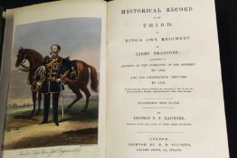 GEORGE E F KAUNTZE: HISTORICAL RECORD OF THIRD OR KINGS OWN REGIMENT OF LIGHT DRAGOONS..., London,