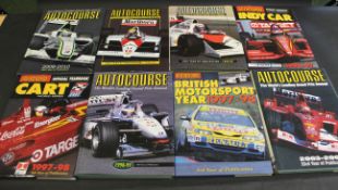 AUTOCOURSE, 1988-89, 1998, 2003, 2009, 5 vols, 4to, original boards, dust wrapper + AUTOCOURSE