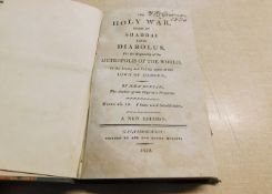 JOHN BUNYAN: THE HOLY WAR MADE BY SHADDAI UPON DIABOLUS,,,, Gainsborough, Henry Mozley, 1812, new