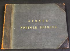 FRANCIS STONE: PICTURESQUE VIEWS OF ALL THE BRIDGES BELONGING TO THE COUNTY OF NORFOLK..., Engelmann