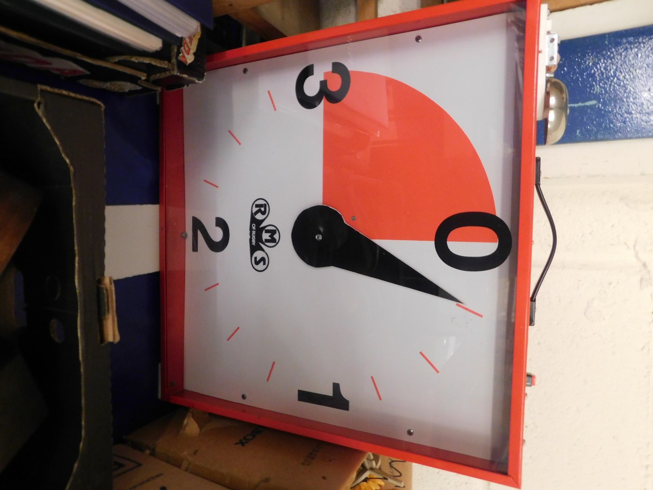 RMS OF RUGBY ELECTRIC TIMING CLOCK