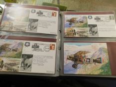 FOLDER OF MIXED FIRST DAY COVERS OF THE GREAT WAR FROM 1914 TO 18