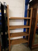 OAK EFFECT FOUR TIER BOOKCASE