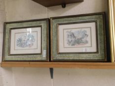 TWO GOOD QUALITY FRAMED PRINTS OF THE RAFFLES HOTEL