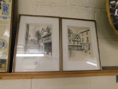 TWO SIGNED PRINTS OF ELM HILL