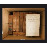 One box: JOHNSON'S & STEVENS: SHAKESPEARE volumes 3, 6, 7, 8, 10, 11, 13, 14 + PABLO: THE