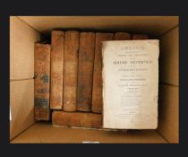 One box: JOHNSON'S & STEVENS: SHAKESPEARE volumes 3, 6, 7, 8, 10, 11, 13, 14 + PABLO: THE