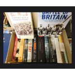 One box: military interest including Battle of Britain, Great War + Spanish Armada etc