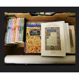 One box: mixed including illuminated manuscript, ciphers and monograms interest etc