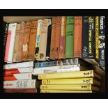 One box: crime fiction including Agatha Christie, Dick Francis, Ruth Rendell etc