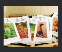 Two boxes: British Wildlife magazine vol 1 1989-vol 24 2013