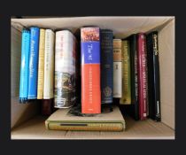 One box: mixed including The Early Stuarts, Sacred and Spiritual Sites, Medieval Beasts etc