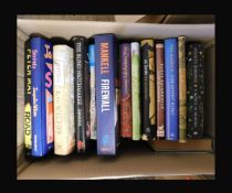 One box: modern fiction, some 1st editions