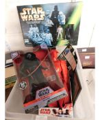 BOX OF BOXED STAR WARS TOYS