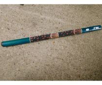 MODERN PAINTED DIDGERIDOO