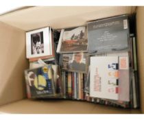 BOX CONTAINING MIXED CDS ETC