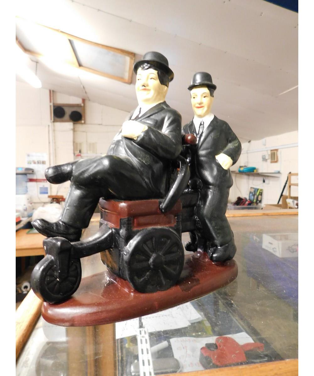 RESIN MODEL OF LAUREL & HARDY