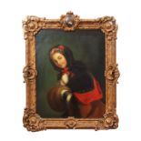 French School (18th century) Portrait of Louise Henriette de Bourbon oil on canvas, 78 x 61cm, the