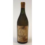 Tahbilk Estate (Tabilk Victoria) Victorian Chablis Marsanne, probably circa 1940s, 1 bottle