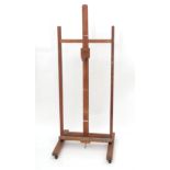 An Artists easel manufactured by J Bryce Smith Ltd