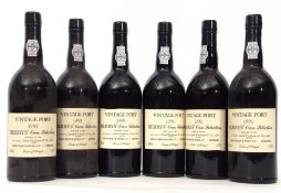Berry's Own Selection vintage Port 1991 (bottled 1993 by Smith Woodhouse & Co), 6 bottles