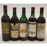 Chateau Tromblant (St Emilion) 1966, 2 bottles, Chateau de Barbe Villeneuve, 1971, 1 bottle, Chateau