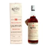 Lagavulin Pure Islay Malt whisky aged 12 years (White Horse Distillers Ltd Glasgow and London), 75cl
