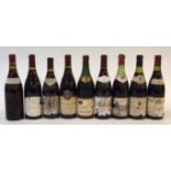 Morey St Denis (B Louis) 1986, 1 bottle, Burgogne Pinot Noir (P D'Argenval) 1988, 1 bottle,