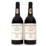 Graham's 1983 Vintage Port (bottled 1985), 2 bottles