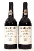 Graham's 1983 Vintage Port (bottled 1985), 2 bottles