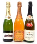 Bernard Massard Royal Framboise Sparkling 1 bottle, Chardonnay Brut nv, 1 bottle and Emery Demi