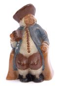 Mid-20th century Royal Doulton slip cast model of an 18th century gentleman, the rear designed at