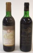 Chateau Pessan (Graves) 1975, 4 bottles, Chateau Tours du Moulin (Haut Medoc) 1970, 3 bottles, (7)