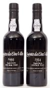 Quinta da Eira Velha Vintage Port 1994, 2 half bottles