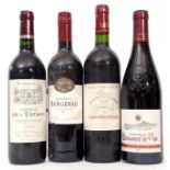 Reserve Saint-Clair Lussac Saint Emilion 2005, 5 bottles, Grand Reserve Chateauneuf du Pape, 2012, 1