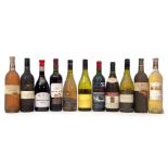 Hardy's Crest Chardonnay 2004, 1 bottle, Ernest & Julio Gallo Sauvignon Blanc 1997, 1 bottle,